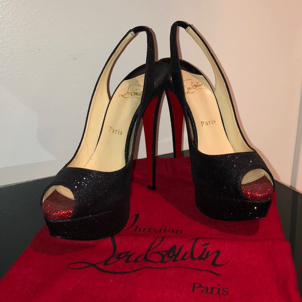 Christian Louboutin heels. Size 36.5.